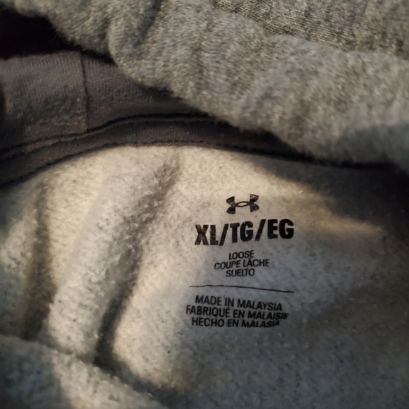 Grey Under Armour Hoodie - Picture 4 of 5